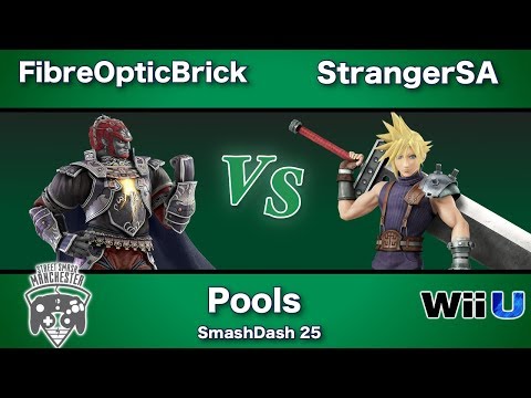 SmashDash 25 - FibreOpticBrick (Ganon) Vs. StrangerSA (Cloud) - Pools