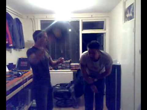 Acting Crazy And Smashing Vinyl Records