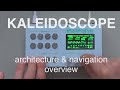 Navigating and using Kaleidoscope to make some noisy sounds (generative groovebox by @vadjuse)
