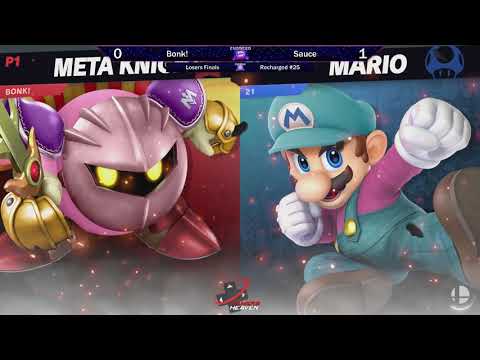 Recharged #25 - IluZ | Bonk! vs Sauce - Losers Finals - SSBU
