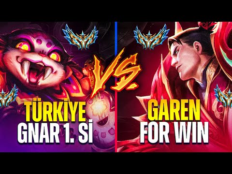 I CAME ACROSS THE 1ST TR GNAR!! HOW TO PLAY GAREN IN THE NEW SEASON TUTORIAL!!