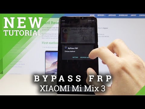 XIAOMI Mi Max 3 BYPASS GOOGLE VERIFICATION