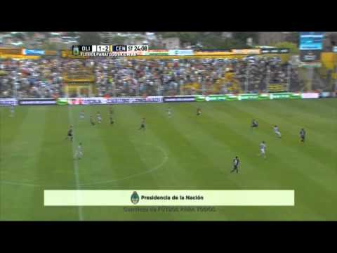 El local tuvo el empate. Olimpo 1 - Central 2. Fecha 4. Primera División 2015. FPT.