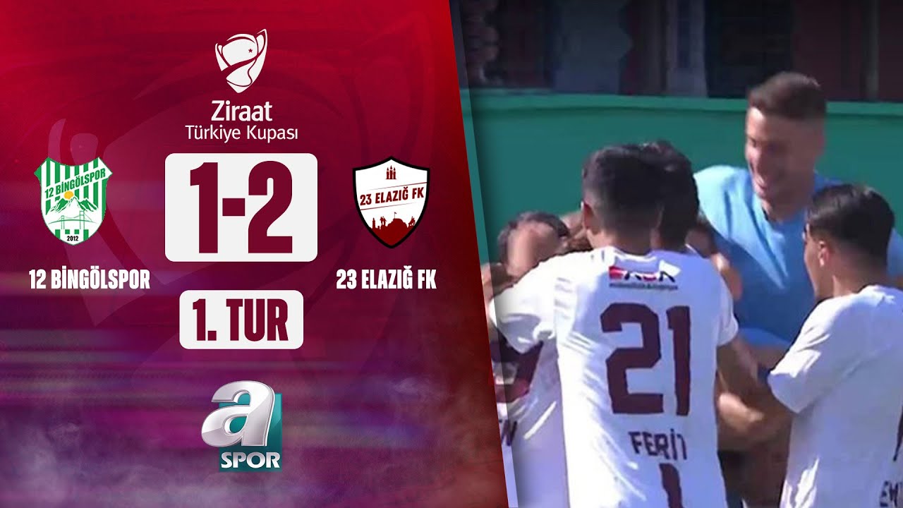 12 Bingölspor 1-2 23 Elazığ FK MAÇ ÖZETİ (Ziraat Türkiye Kupası 1. Tur Maçı) / 27.09.2023