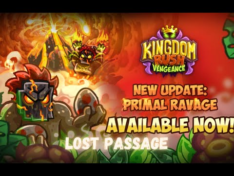 Kingdom Rush Vengeance: No Spells/No Instakill - Lost Passage - Jack O'Lantern - Impossible