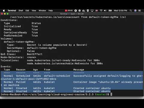 Cloud Engineering Course: Configuring Google Kubernetes Engine application monitoring and logging