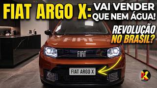 🚨 FIAT ACERTA EM CHEIO! NOVO ARGO X PROMETE SER O PRÓXIMO LÍDER DE VENDAS