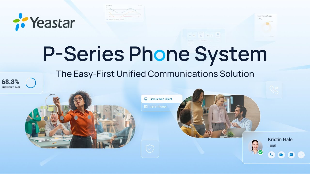 Yeastar P-Serie Ultimate Plan Software Edition 50 User, 1 Jahr