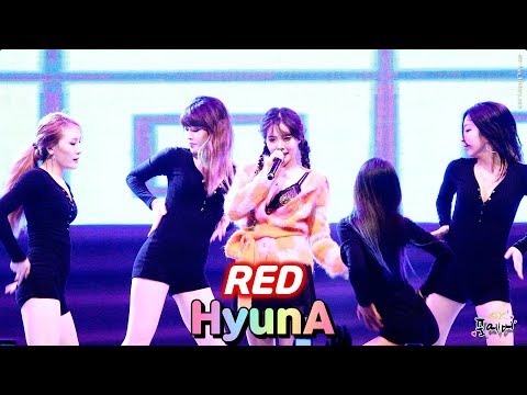 191025 현아-빨개요 [국제대학교 축제] 4K 직캠(fancam) by 포에버