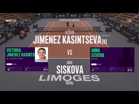 (8) Victoria Jimenez Kasinteva (AND) vs  (Q) Anna Siskova (CZE) - Game, Set, Match