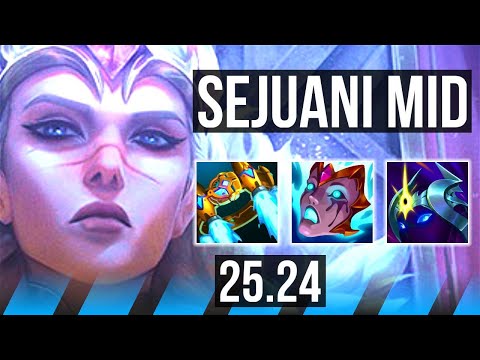 SEJUANI vs SYNDRA (MID) | Electrocute | NA Master | 25.24