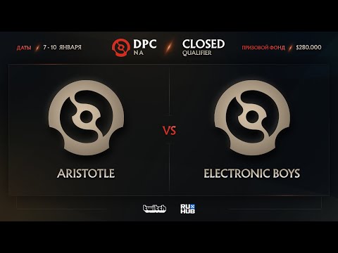 Aristotle vs Electronic Boys, Dota Pro Circuit 2021: Season 1 - NA, bo3, game 1 [Mortalles]