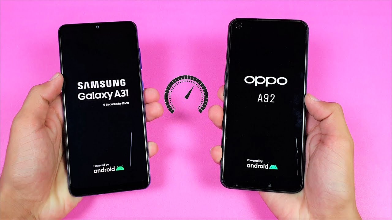 Samsung Galaxy A31 (6GB) vs Oppo A92 (8GB) - Speed Test!