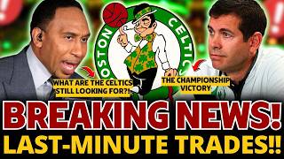 3 AMAZING TRADE RUMORS INVOLVING CELTICS! | GOOD NEWS FOR TATUM RETURNO | BOSTON CELTICS NEWS!!