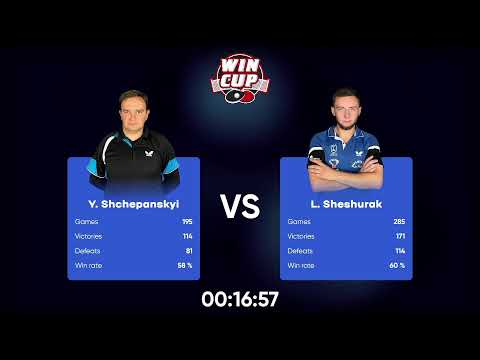 00:00 Serhii Cherniavskyi 0 - 3 Oleksandr Ivashkin West 5 WIN CUP 21.10.2022 | TABLE TENNIS WINCUP