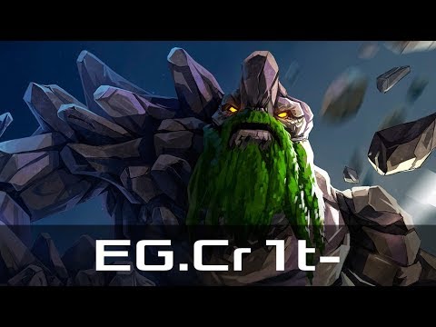 EG.Cr1t- — Tiny, Mid Lane (Oct 29, 2019) | Dota 2 patch 7.22 gameplay