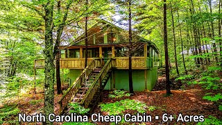 North Carolina Cabins On 6+Acres | $169k | Fixer Upper Cabins | NC Real Estate | OHL