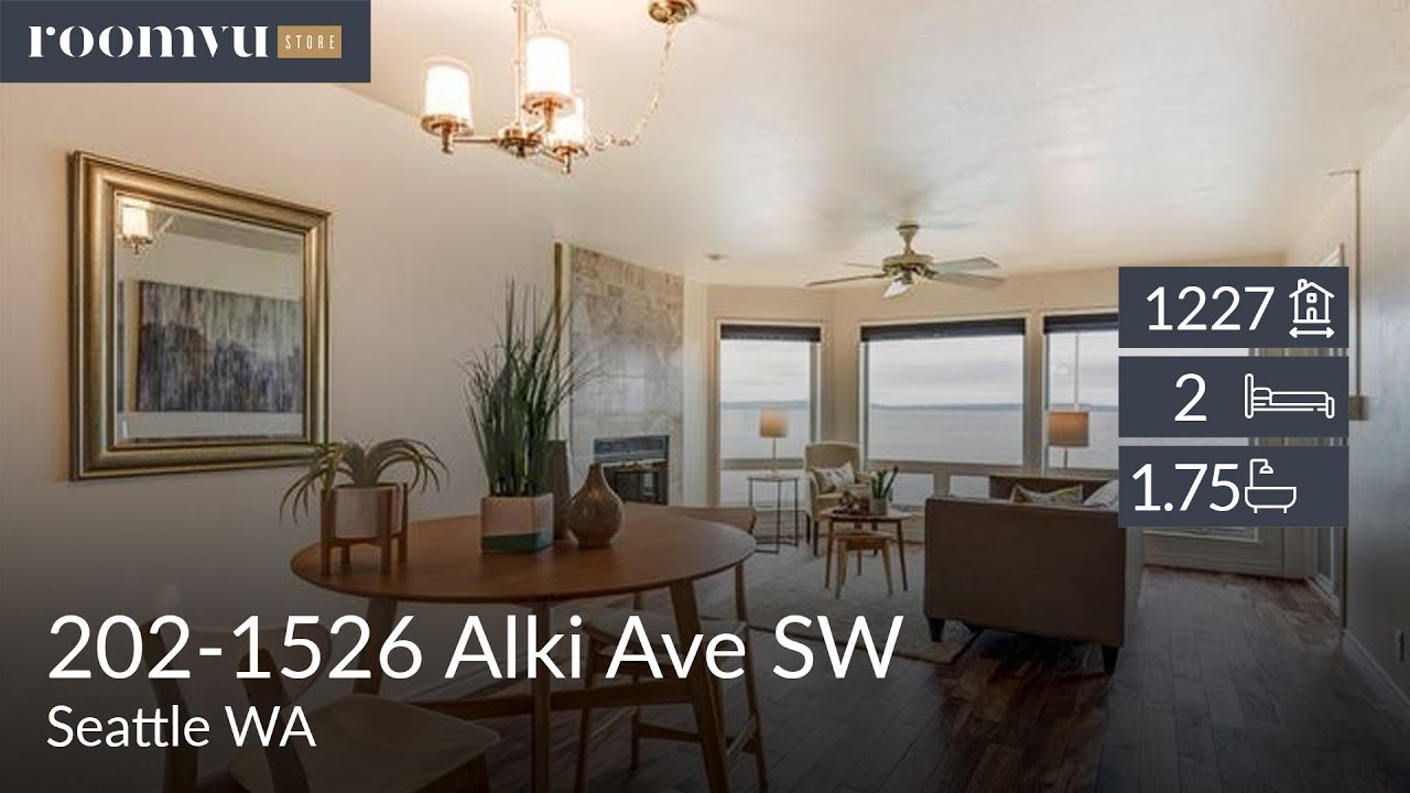 real estate video in 8202-1526 Alki Ave SW, Seattle WA