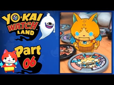 Yo-Kai Watch Land - Part 6 |  Goldenyan Medal Showcase + Minigames!