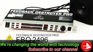 Video thumbnail for BEHRINGER FBQ2496 FEEDBACK DESTROYER PRO UNBOXING #AmazingTechnology by AllinVlog TV