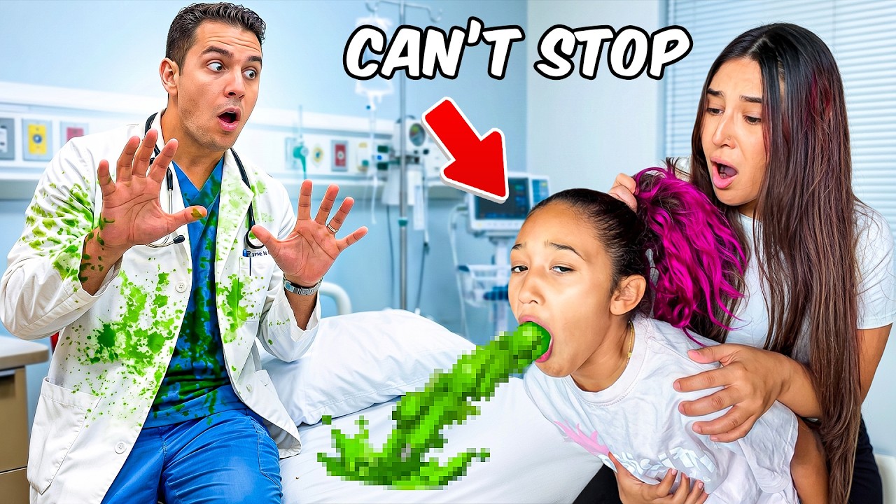 LONDYN CAN'T STOP THROWING UP! *SCARY*