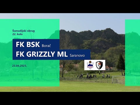 FK BSK Borač - 3:1 - FK Grizzly ML / 22. kolo