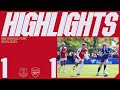HIGHLIGHTS | Everton vs Arsenal (1-1) | WSL | Russo