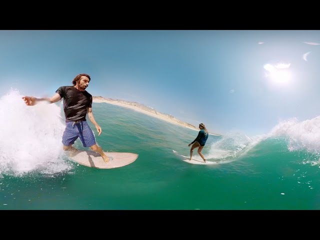 GoPro Surf: VR Party wave with Dave Rastovich and Steph Gilmore