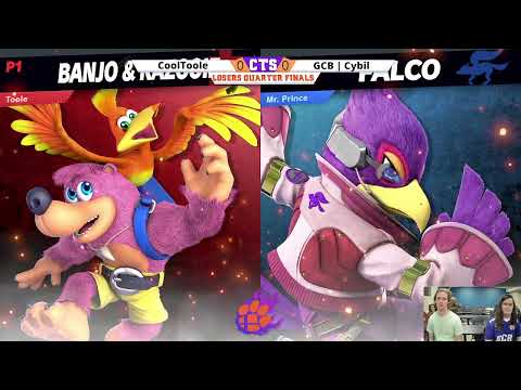 Clocktower Smash 128 - LQ - CoolToole (Banjo & Kazooie) vs. GCB | Cybil (Falco) - SSBU