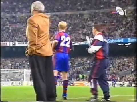 Robert Prosinecki Barcelona Extralarge freekick