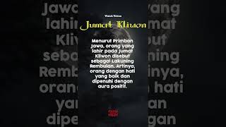 Download lagu WATAK DAN SIFAT WETON JUMAT KLIWON - KULIYAHMALAM #primbonjawa #watak #jumatkliwon mp3