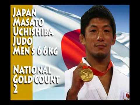 Masato Uchishiba Judo Men's 66 kg Japan GOLD