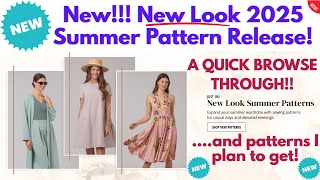 Download the video "NEW LOOK SUMMER PATTERN RELEASE! Cute...New...Repeats... A Quick Browse and Patterns I May Get!"