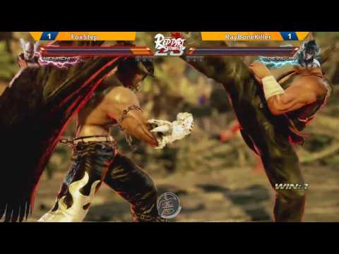 Red Dirt Rumble! #3 - TEKKEN 7 - Winner's Finals - RayboneKilla (Heihachi) vs. FoxStep (D.Jin)
