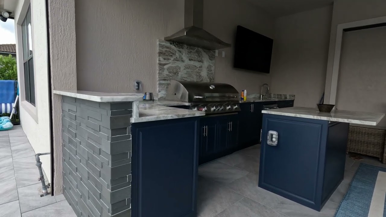 Stunning New Outdoor Kitchen in Jupiter, FL - HPDE