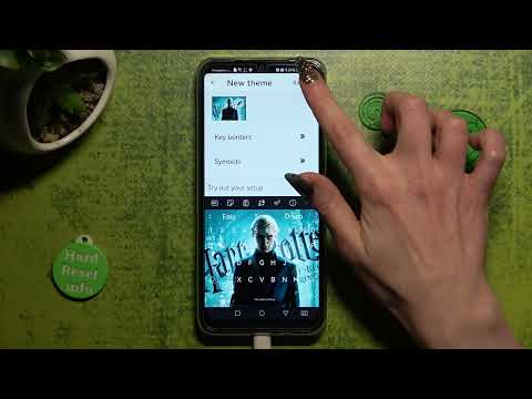 How to Change and Customize the Keyboard Theme on the HUAWEI Nova Y61 - Gboard Keyboard Style