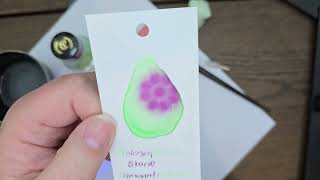 Philosopher's Stone Color Changing Calligraphy Ink Review Dominant Industry Calligraphy Ink