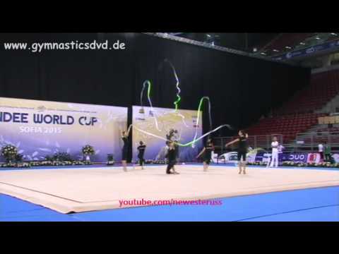 Belarus 5 ribbons - Podium Training Sofia 2015