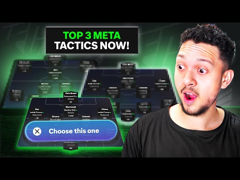*INSANE TACTICS* Top 3 BEST META Tactics & Formations in FC 26!