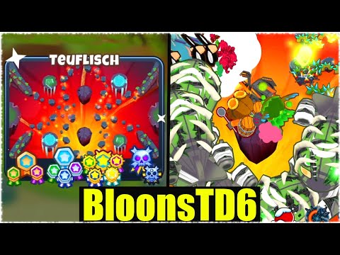 DIE TEUFLISCH SCHWARZE RAND TAKTIK! - Bloons TD6 [Deutsch/German]