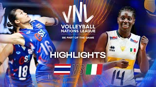 Download lagu Thailand 🇹🇭 vs. Italy 🇮🇹 - Highlights | Week 2 | Women's VNL 2025 mp3