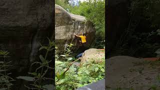 Video thumbnail of Mach 4, 7b. Fontainebleau