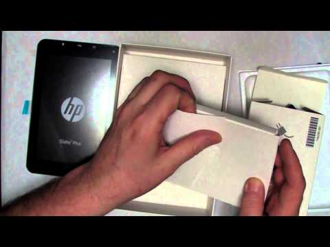 HP Slate 7 Plus Unboxing