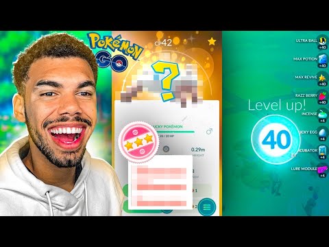 PEGUEI UM SHINY UPANDO PRO LEVEL 40 - POKÉMON GO | Cris |