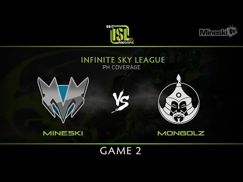 Mineski vs Mongolz  | Infinite Sky League | Bo3 | Game 2 | PH Coverage