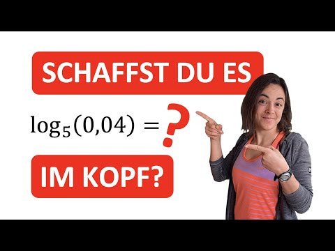🦊 LOGARITHMEN schnell und leicht im Kopf berechnen | OHNE TASCHENRECHNER | log_5(0,04)