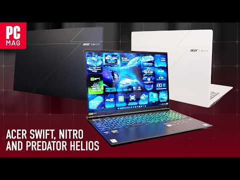 Acer Preps Advanced AI Ultraportables, Gaming Laptops With Refined Designs