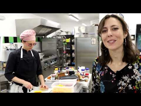 image : L'atelier "les 5 sens" avec Aurélie Aulagnon et Julie Coppe la cuisinière nomade