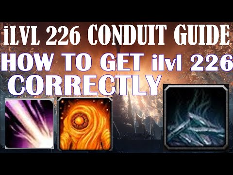 Shadowlands: Upgrade Conduits to ilvl 226 Quick Guide