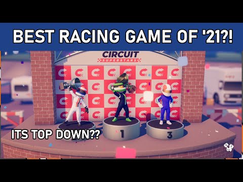 The best new Racing Game! - Circuit Superstars - Top Down Fun!